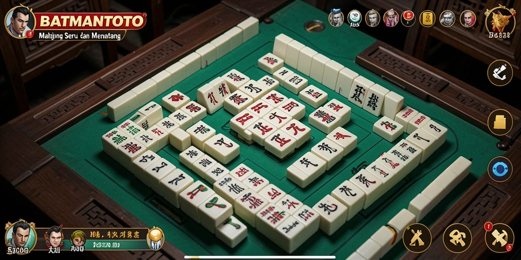 Tampilan permainan <strong>BATMANTOTO</strong> yang menarik dengan grafik Mahjong yang jelas.