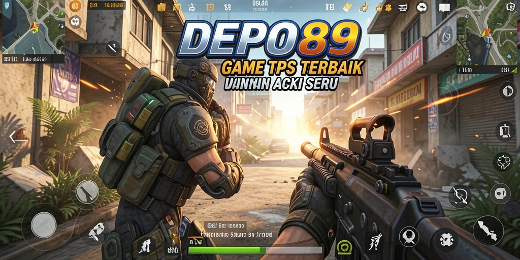 Tampilan seru dari gameplay DEPO89 yang intens.