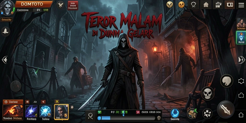 Tangkapan layar dari gameplay menegangkan di DOMTOTO.