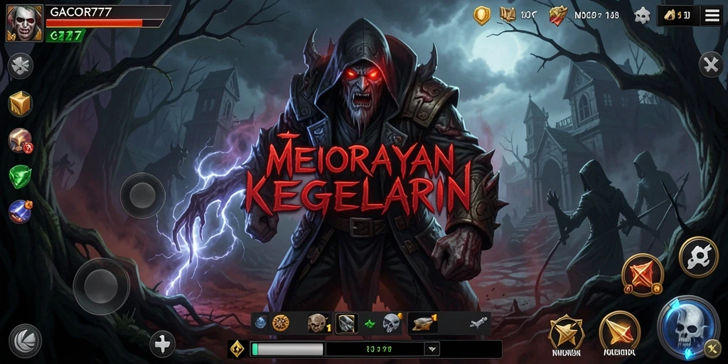 Gameplay GACOR777 yang menegangkan dengan suasana Horror yang mencekam.
