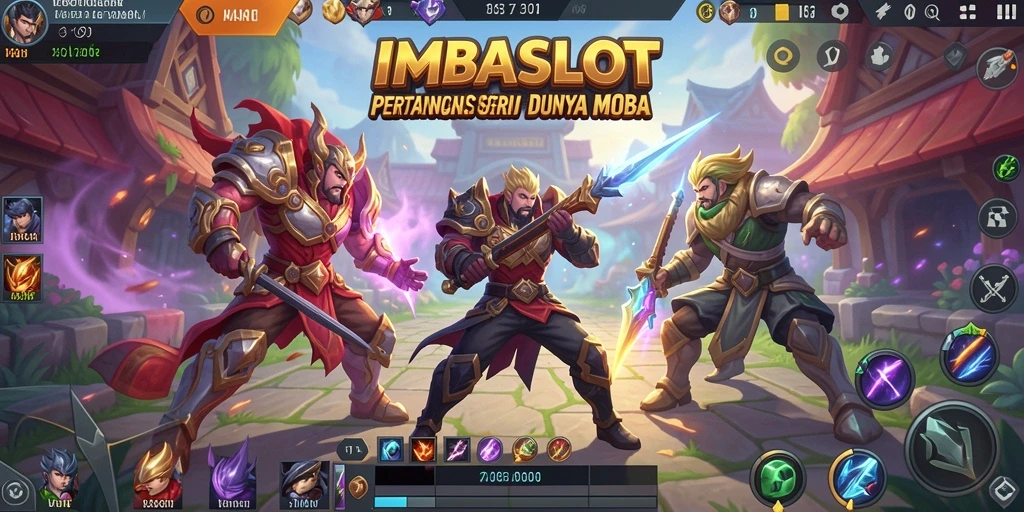 Tampilan spektakuler dari gameplay seru IMBASLOT.