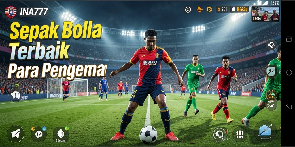 Gameplay seru di INA777 dengan aksi sepak bola menarik.