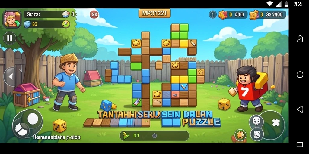 Tampilan gameplay seru dari MPO1221 yang penuh tantangan.