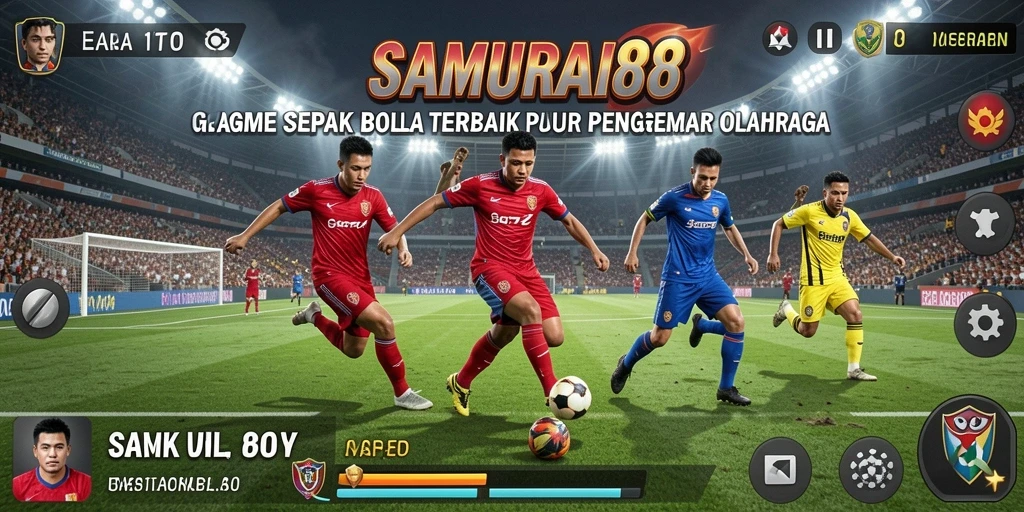 Tangkapan layar dari gameplay SAMURAI88 yang menegangkan.