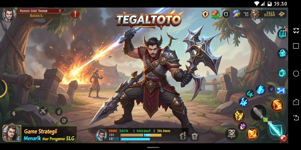 Gameplay TEGALTOTO yang seru dengan strategi mendalam.