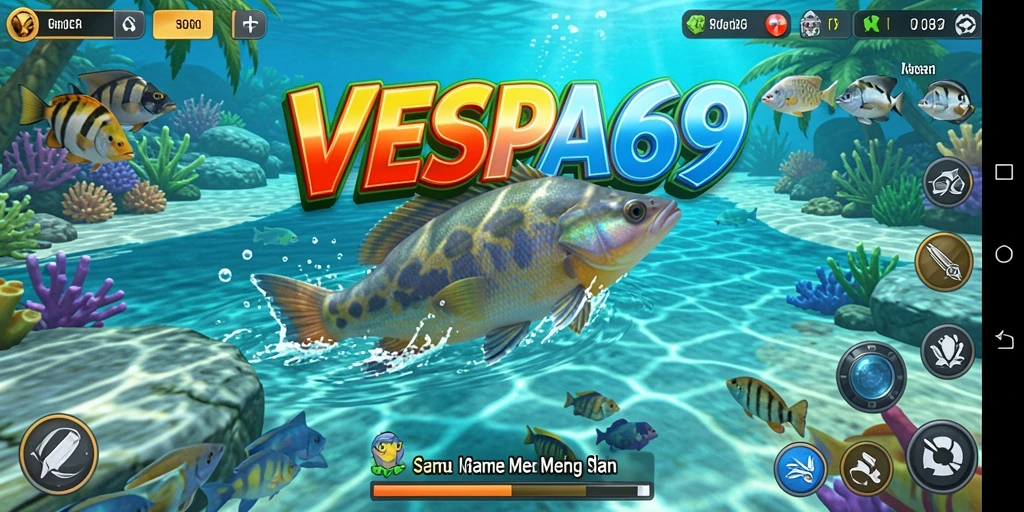 Tangkapan ikan yang menakjubkan di VESPA69.